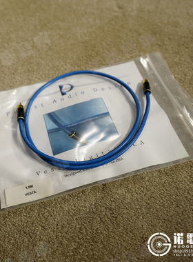 美国PAD Luminist系列Vesta LR乐韵同轴数码线RCA发烧hifi正品
