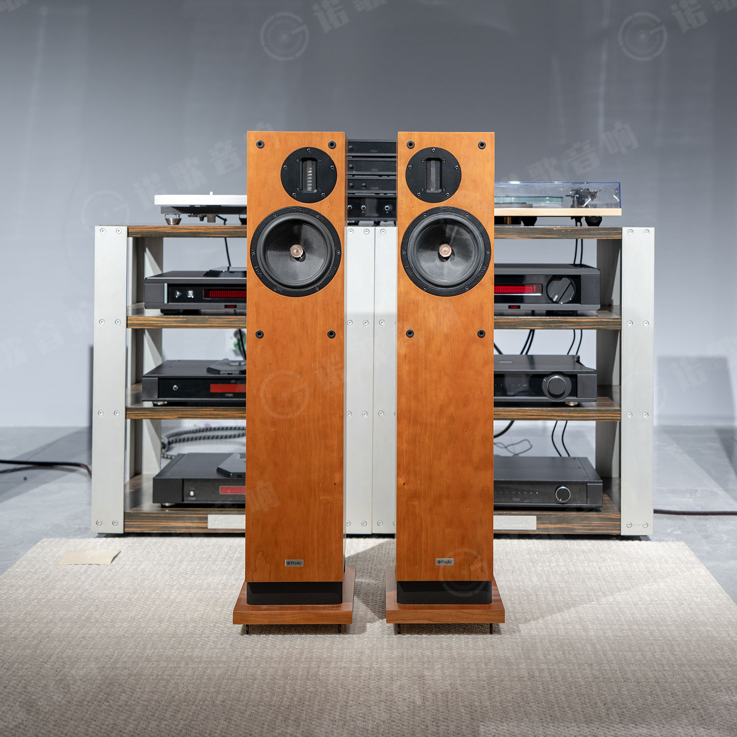 英国 ProAc 贵族 D20R 铝带高音落地箱音箱喇叭hifi发烧