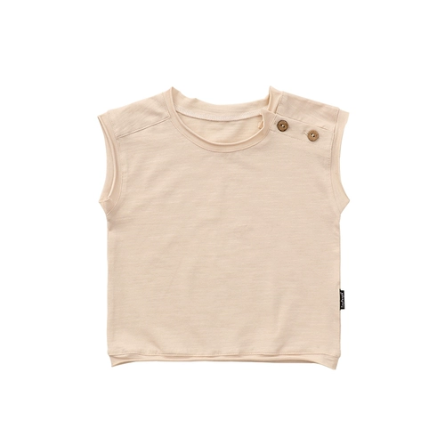 Брендовый бамбуковый детский хлопковый летний бюстгальтер-топ, детская легкая и тонкая майка, в западном стиле, короткий рукав