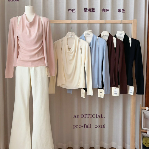 AS OFFICIAL-早秋上新档口订爆挚爱si服回头率超高·假两件挂1661