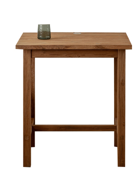 中古侘寂风实木餐桌大板桌原木咖啡桌书桌工作台餐厅桌子复古榆木