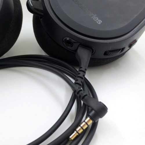适用于赛睿寒冰 Arctis A3 A5 A7 Pro 头戴式游戏耳机音频线