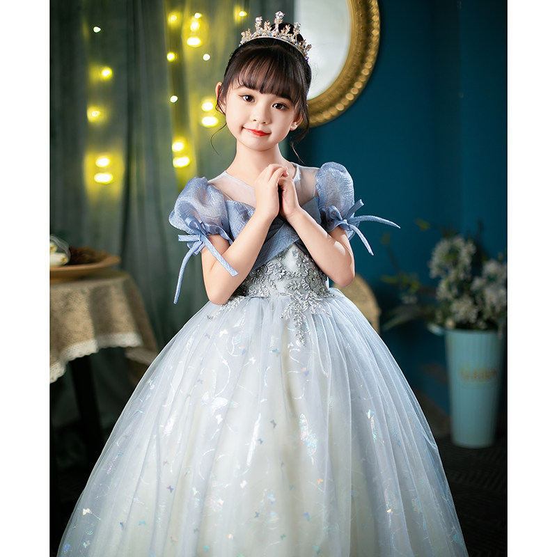 顶芭莎礼服钢琴钢琴礼服小主持人图片