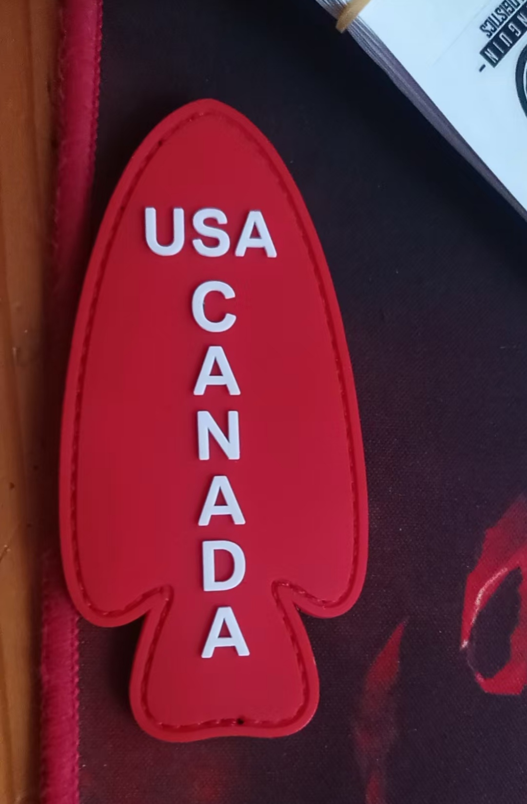 美加特战旅军迷士气章PVC魔术贴特战联训纪念章SFG造型士气章