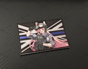 少女前线MCXctsfo特战反恐风格战术士气章二创军迷个性魔术贴户外