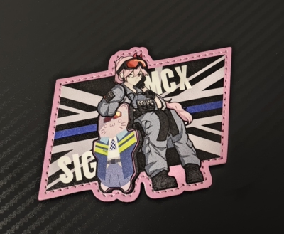 少女前线MCX带嘤武装风格ctsfo二创士气章同人魔术贴个性贴章