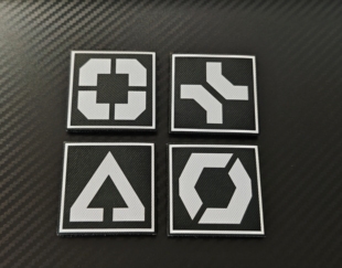 戰地風雲6兵种识别章NATO和平军团通用兵种士气章cos魔术贴