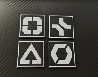 戰地風雲6兵种识别章NATO和平军团通用兵种士气章cos魔术贴