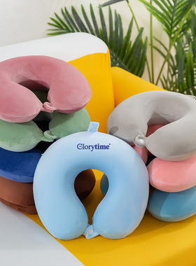 u型枕护颈椎办公室睡觉神器护脖子靠枕脖枕旅行飞机枕头可加logo