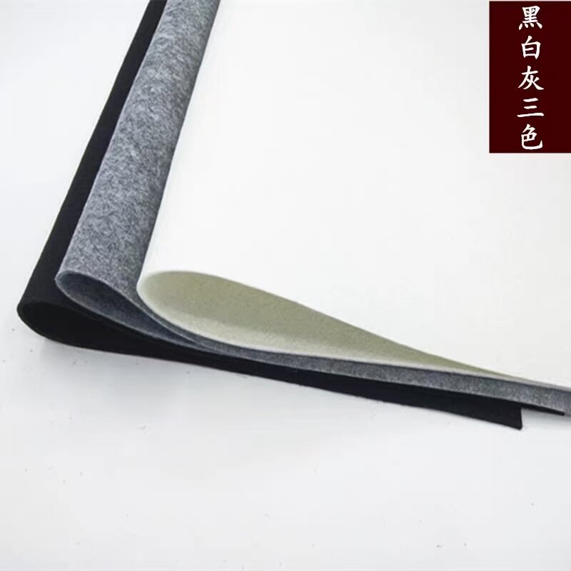 可定做大尺寸书画墙毛毡毯加厚