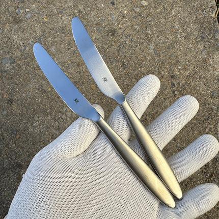 出口德国wmf不锈钢黄油刀果酱抹刀甜品甜点小餐刀锯齿锋利款奶酪