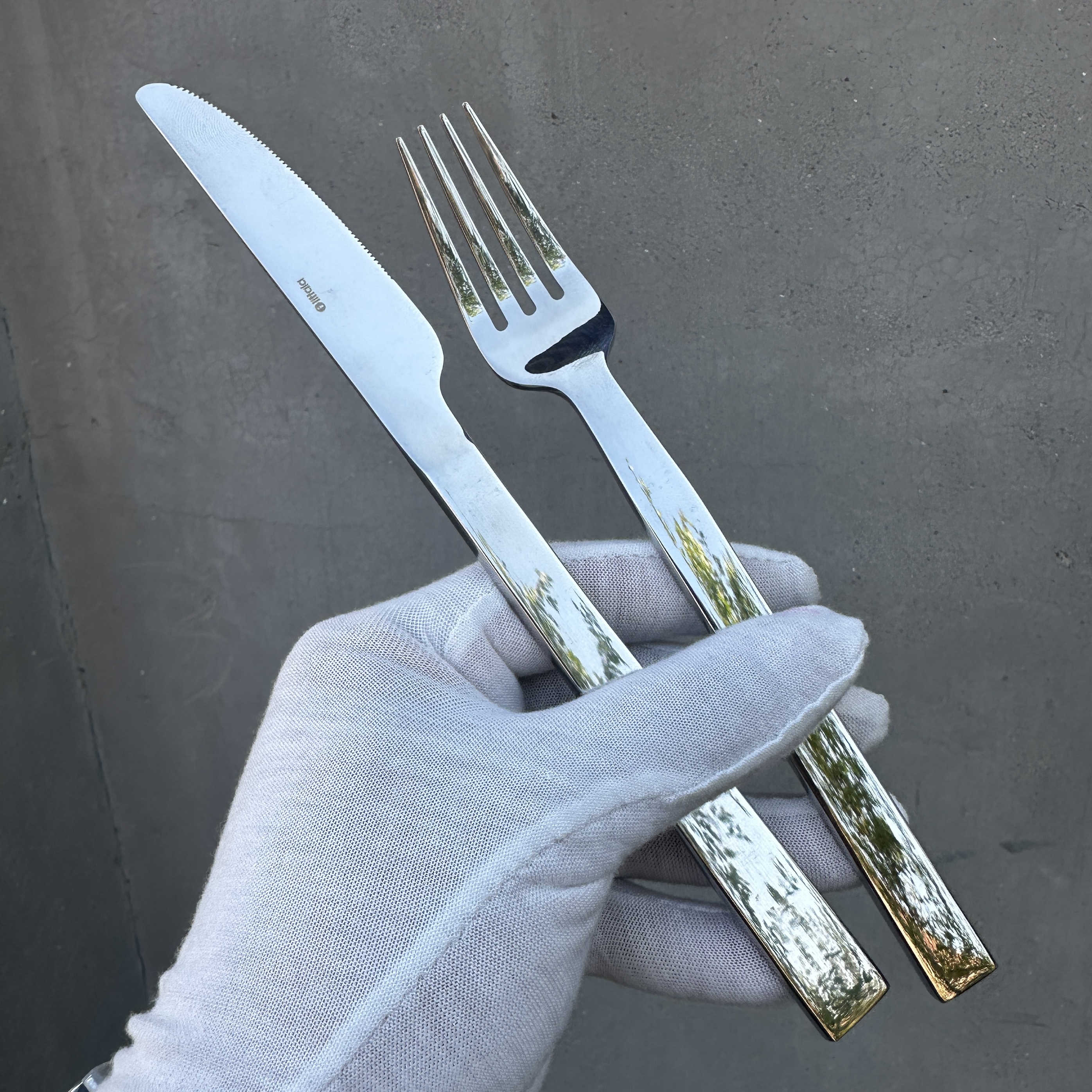 【高货捡漏】芬兰iittala 304不锈钢牛排刀叉2件套西餐刀叉套装