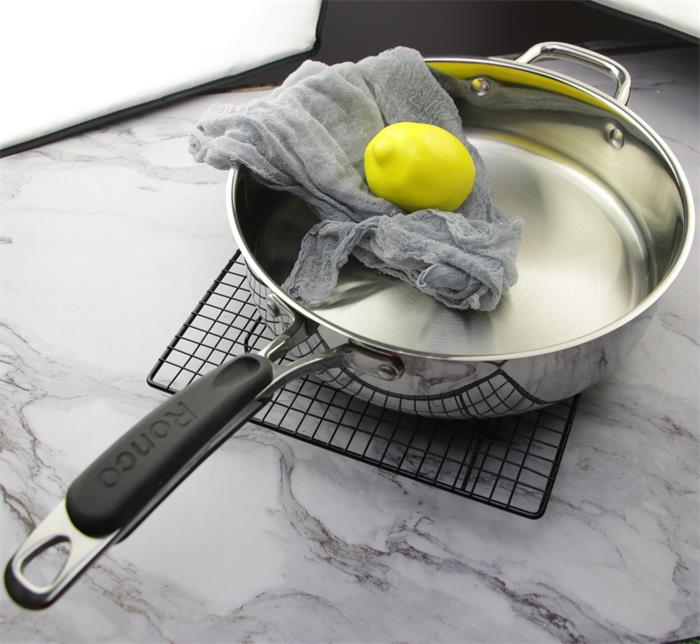 出口尾单304不锈钢炒锅煎鱼煎锅牛排煎蛋28cm加深平底锅千层30cm在类目 厨房/烹饪用具, 烹饪用具, 锅具/煲/烧水壶, 煎锅/平底锅中 - 来自Buy2taobao.com提供专业的淘宝代购服务