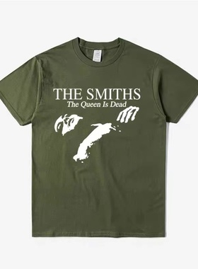 The Smiths The Queen Is Dead短袖T恤男女棉质宽松夏季时尚百搭
