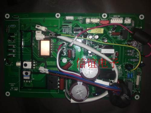 海尔变频柜机空调外机主板一体板