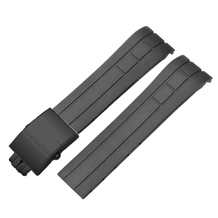 代用美度舵手硅胶表带M005橙橡胶弧形M025.407通用款舵表带男22mm