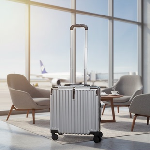 14寸春秋航空登机箱男女16寸高铁乘务员行李箱空姐手提小拉杆箱子