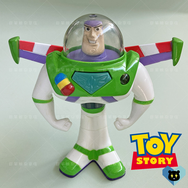 2005年麦当劳玩具总动员巴斯光年太空战士周边公仔玩具收藏摆件