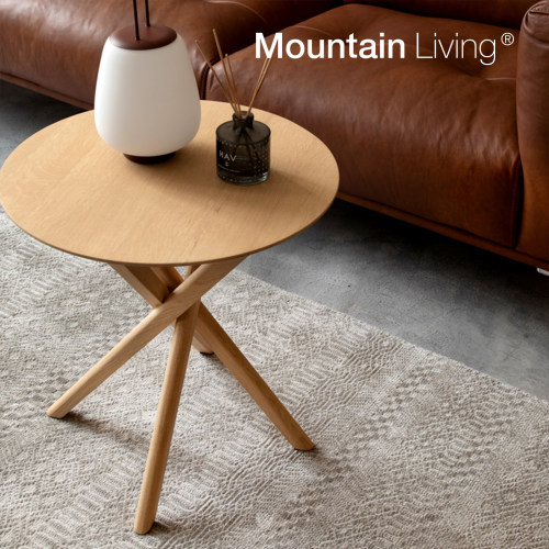 MountainLiving进口橡木小边几