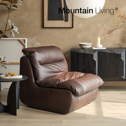MountainLiving头层牛皮沙发椅