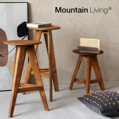MountainLiving进口柚木矮凳子