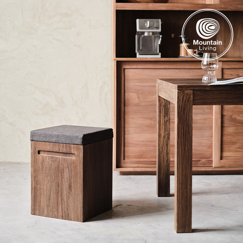 MountainLiving进口柚木矮凳子