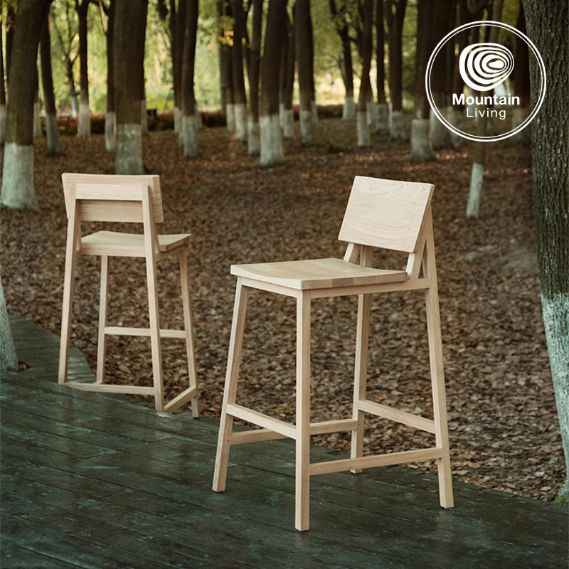 MountainLiving进口实木高脚椅