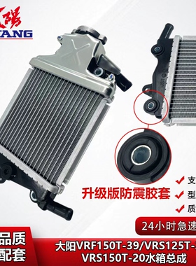 适用摩托车大阳VRF150T-39VRS125T-20/ VRS150T-20水箱总成散热器