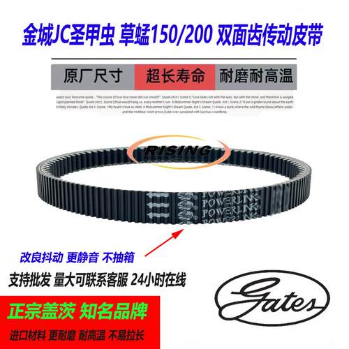 金城提拉米苏圣甲虫草蜢200皮带