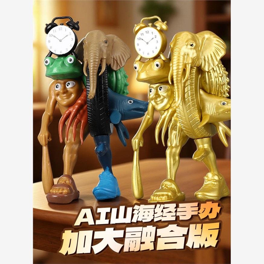 大号ai外国山海经木棍人