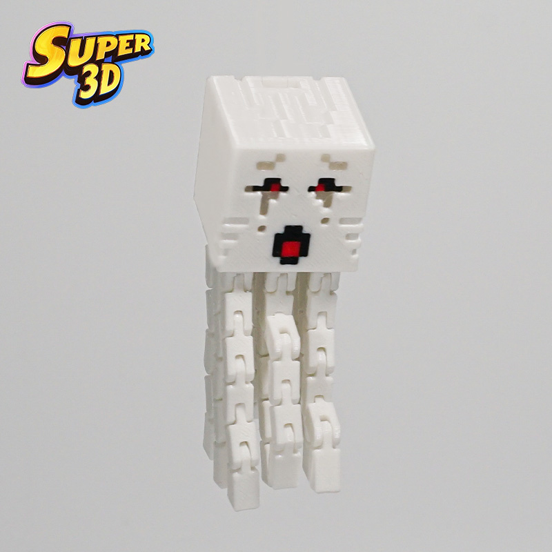 MC我的世界恶魂3D打印多