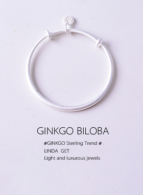 平安福小众风isn网红纯银手镯