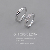 925纯银莫比乌斯环戒指情侣对戒2026新款 高级轻奢情人礼物ins刻字