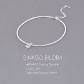 925纯银满天星碎银脚链2025新款 潮轻奢小众精致高级波光粼粼脚环