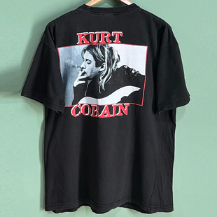 Kurt Cobain科特柯本周边高级感短袖T恤vibe潮牌美式重磅男女tee