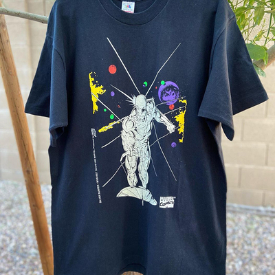 落肩短袖ulzzang波普艺术风