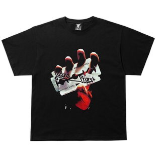 Judas Priest犹大圣徒乐队周边摇滚重金属朋克风短袖男女高街T恤