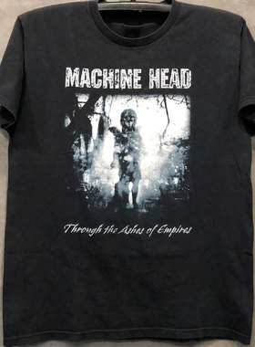 MachineHead机器头乐队周边经典潮牌短袖美式vintage古着百搭T恤