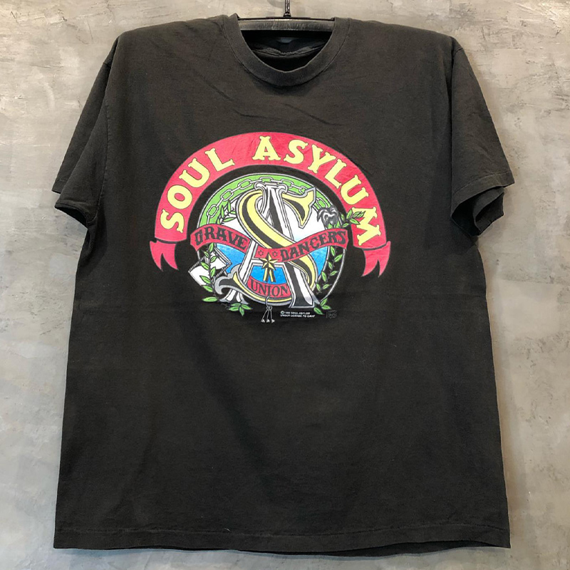 个性简约字母印花oversizetee