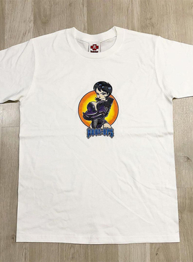 Hook-Ups Bootleg欧美动漫vintage阿美咔叽复古潮流男女短袖Tee恤