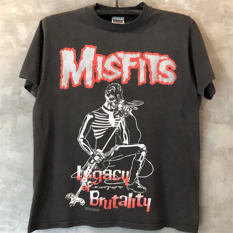 美潮宽松oversize摇滚tee