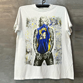 半袖 Lakers玛丽莲梦露趣味搞怪摇滚短袖 T恤hiphop高街潮牌美式 男