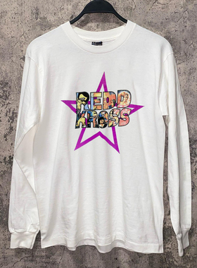 REDD KROSS摇滚乐队周边美式古着感长袖T恤情侣款vintage潮牌上衣