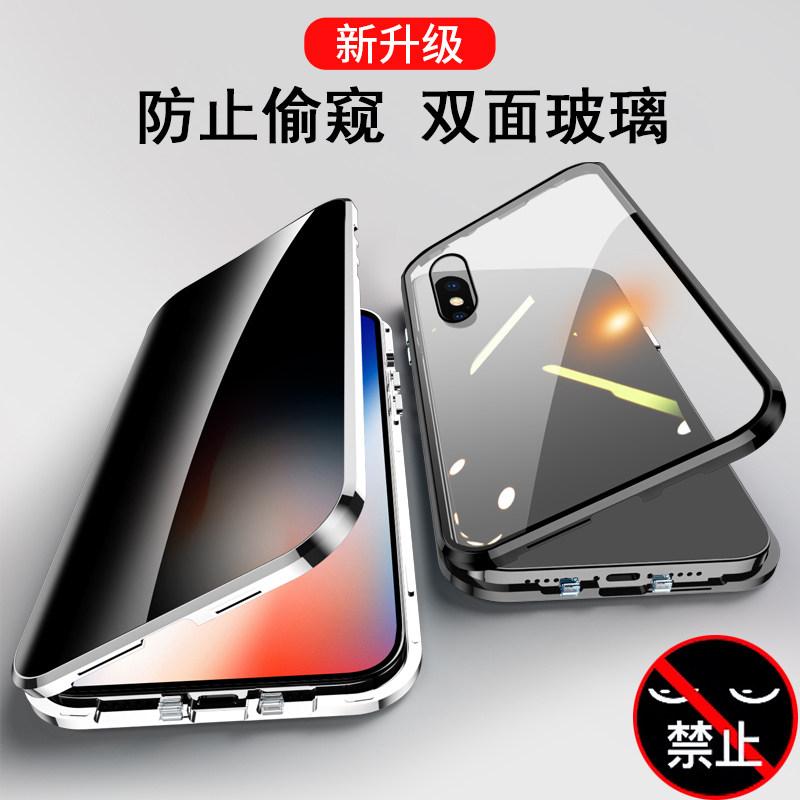 iPhonexsmax钢化玻璃潮流防摔