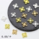 23个价保色合金12mm四叶花diy古风发簪步摇流苏吊牌材料