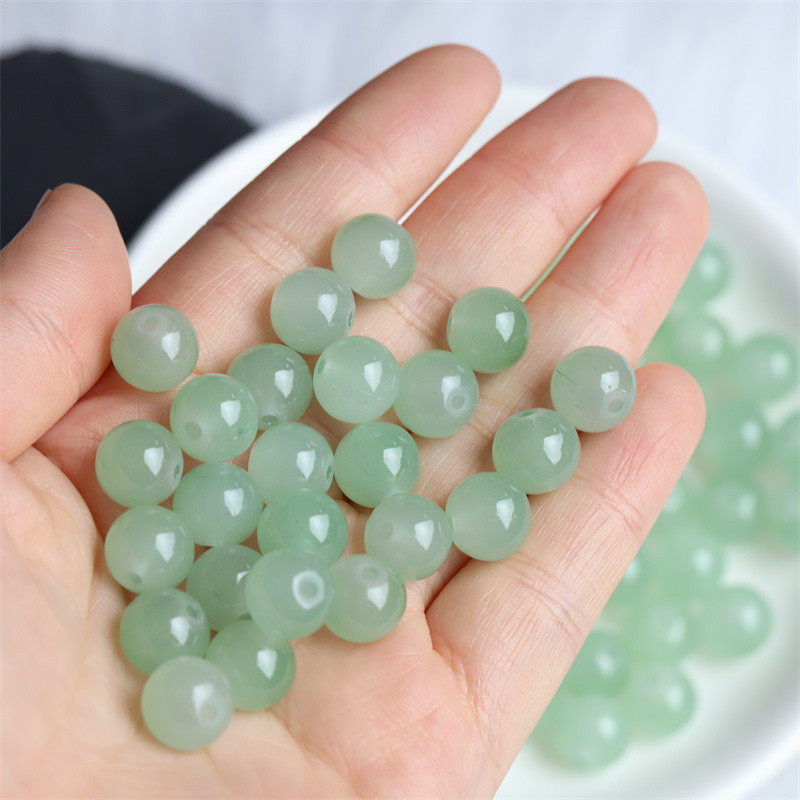 仿绿东陵直孔玻璃烤漆珠diy古风发簪步摇花心颤枝流苏吊坠饰品配,饰品/流行首饰/时尚饰品新,其他DIY饰品配件,淘宝优惠券,粉丝福利购,淘宝优惠卷