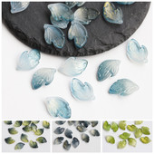 20片琉璃树叶12 19mm樱桃叶diy古风发簪步摇玉簪花叶子材料