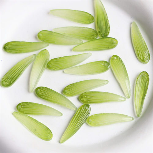 琉璃玉簪花树叶叶子竹叶装饰材料