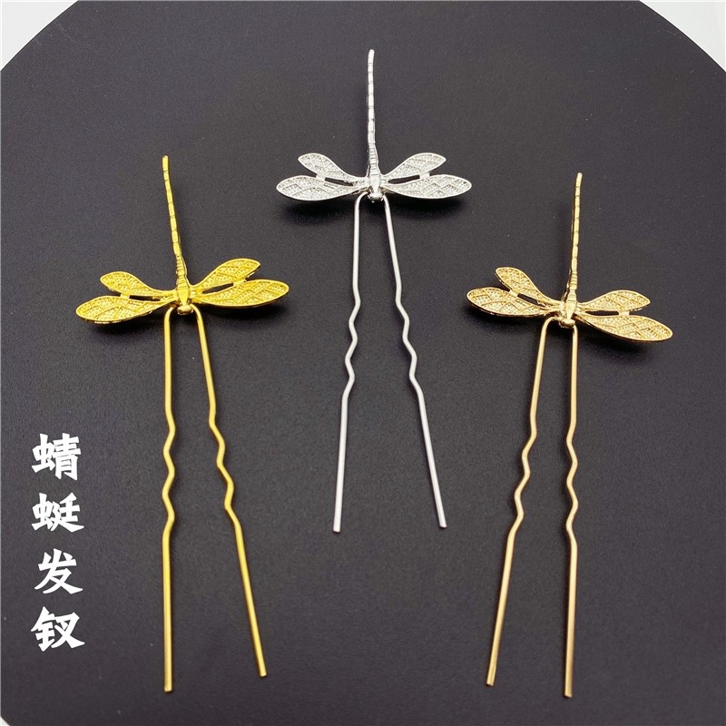 古风合金发簪步摇主体材料