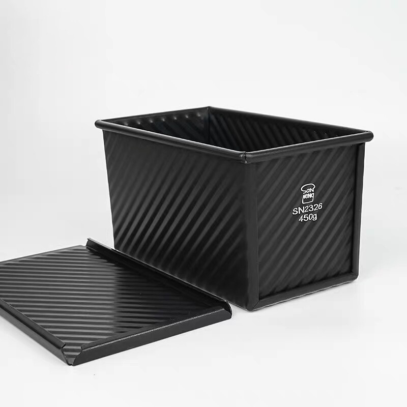 三能低糖吐司盒带盖烘焙模具图片